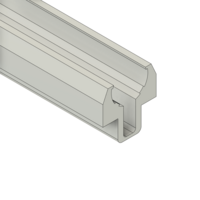 MODULAR SOLUTIONS LINEAR PART 12MM SHAFT SUPPORT PROFILE, CUT TO THE LENGTH OF 1000 MM
